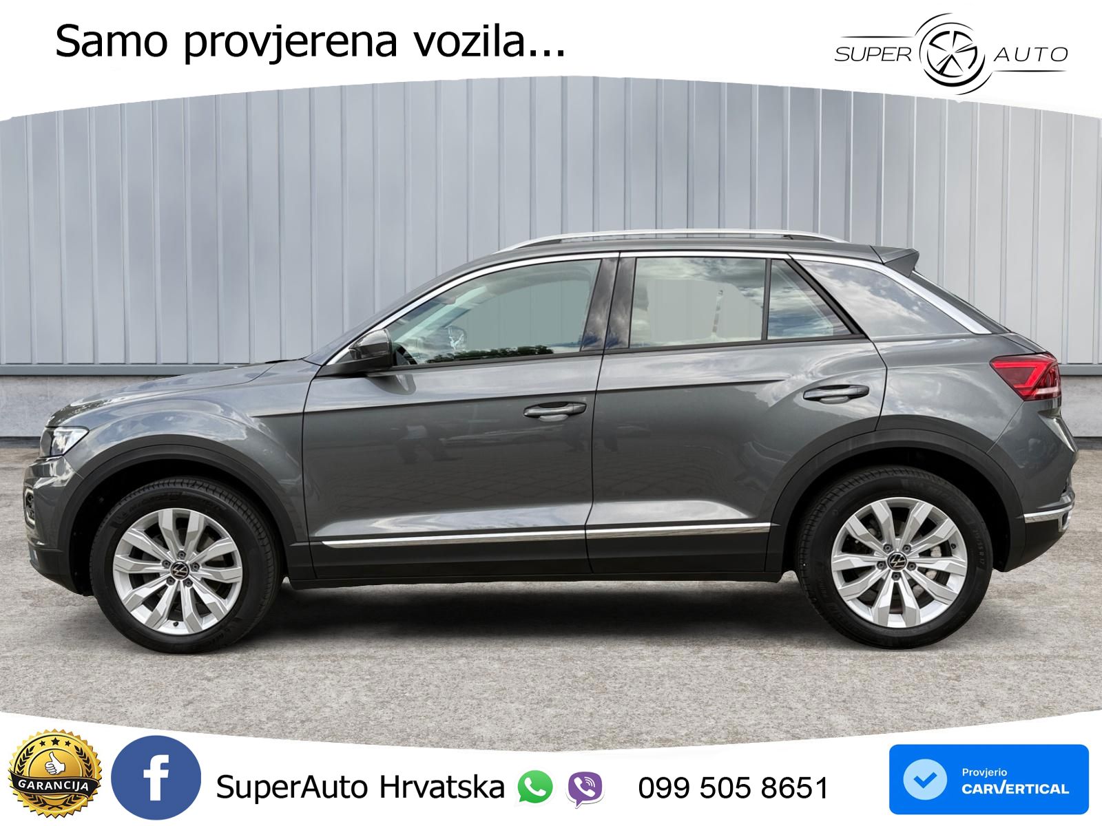 Volkswagen T-Roc 1.5 TSI (150 KS) DSG LED+GR SJED+ACC