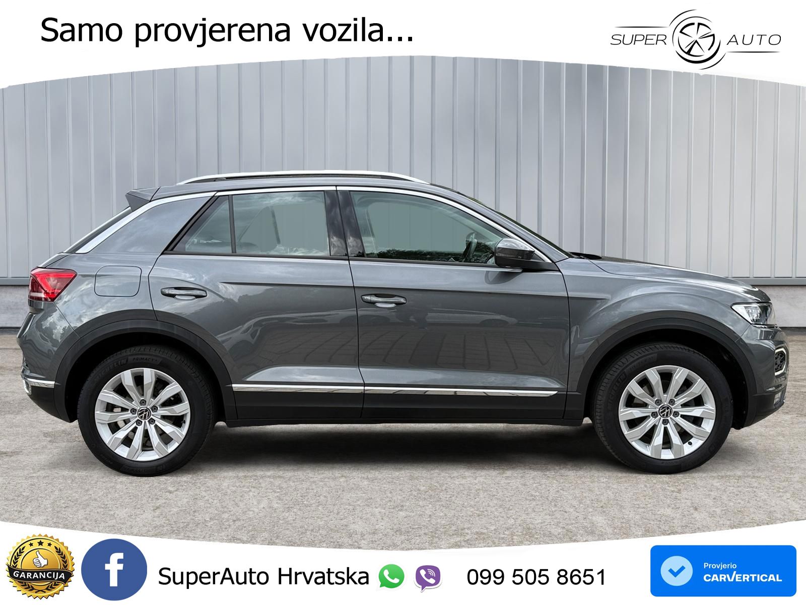 Volkswagen T-Roc 1.5 TSI (150 KS) DSG LED+GR SJED+ACC