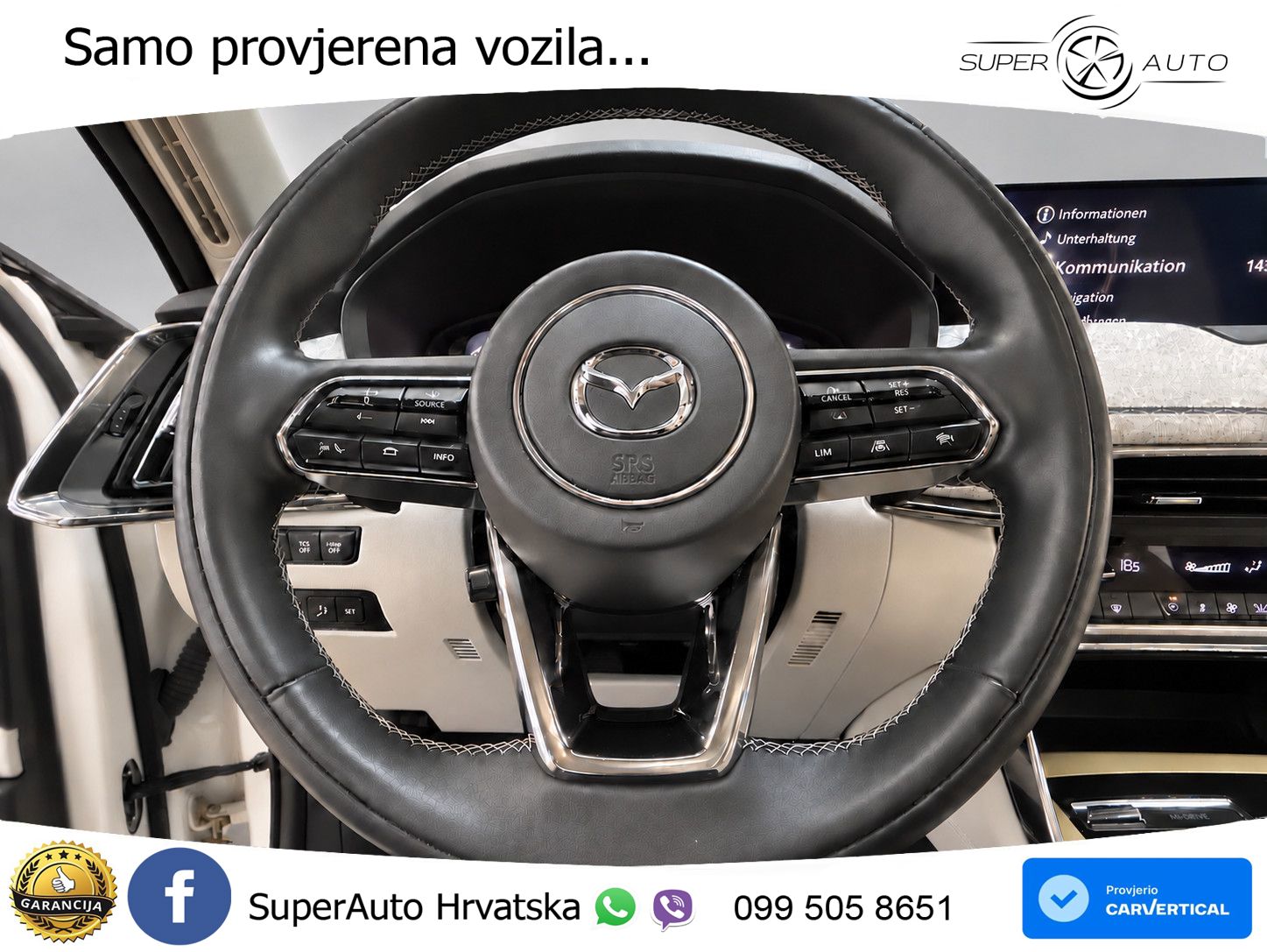 Mazda CX-60 3.3 e-Skyactiv D (200 KS) Automatic MATRIX+GR SJED+KAM