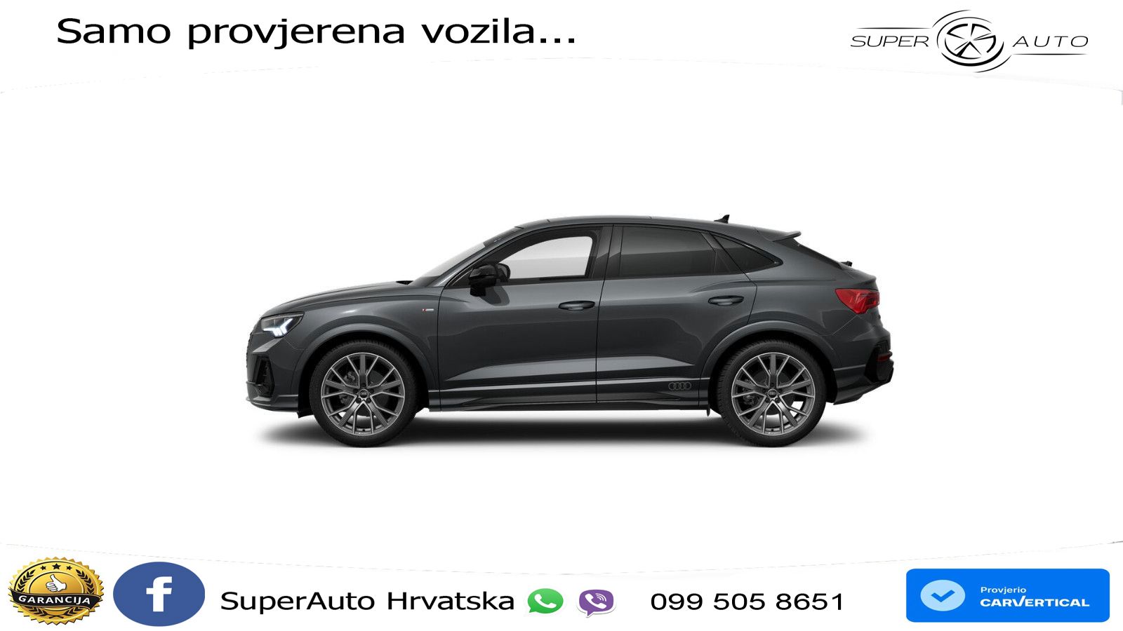 Audi Q3 Sportback 35 TFSI (150 KS) S tronic S line LED+GR SJED+ACC