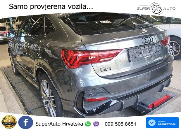 Audi Q3 Sportback 35 TFSI (150 KS) S tronic S line LED+GR SJED+ACC