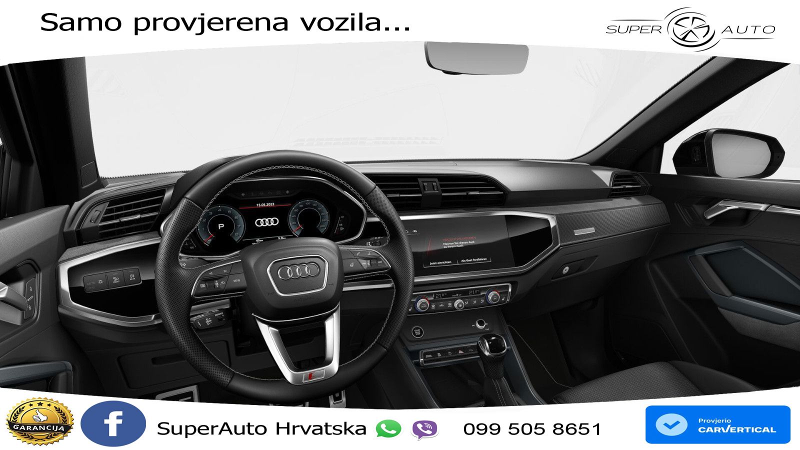 Audi Q3 Sportback 35 TFSI (150 KS) S tronic S line LED+GR SJED+ACC