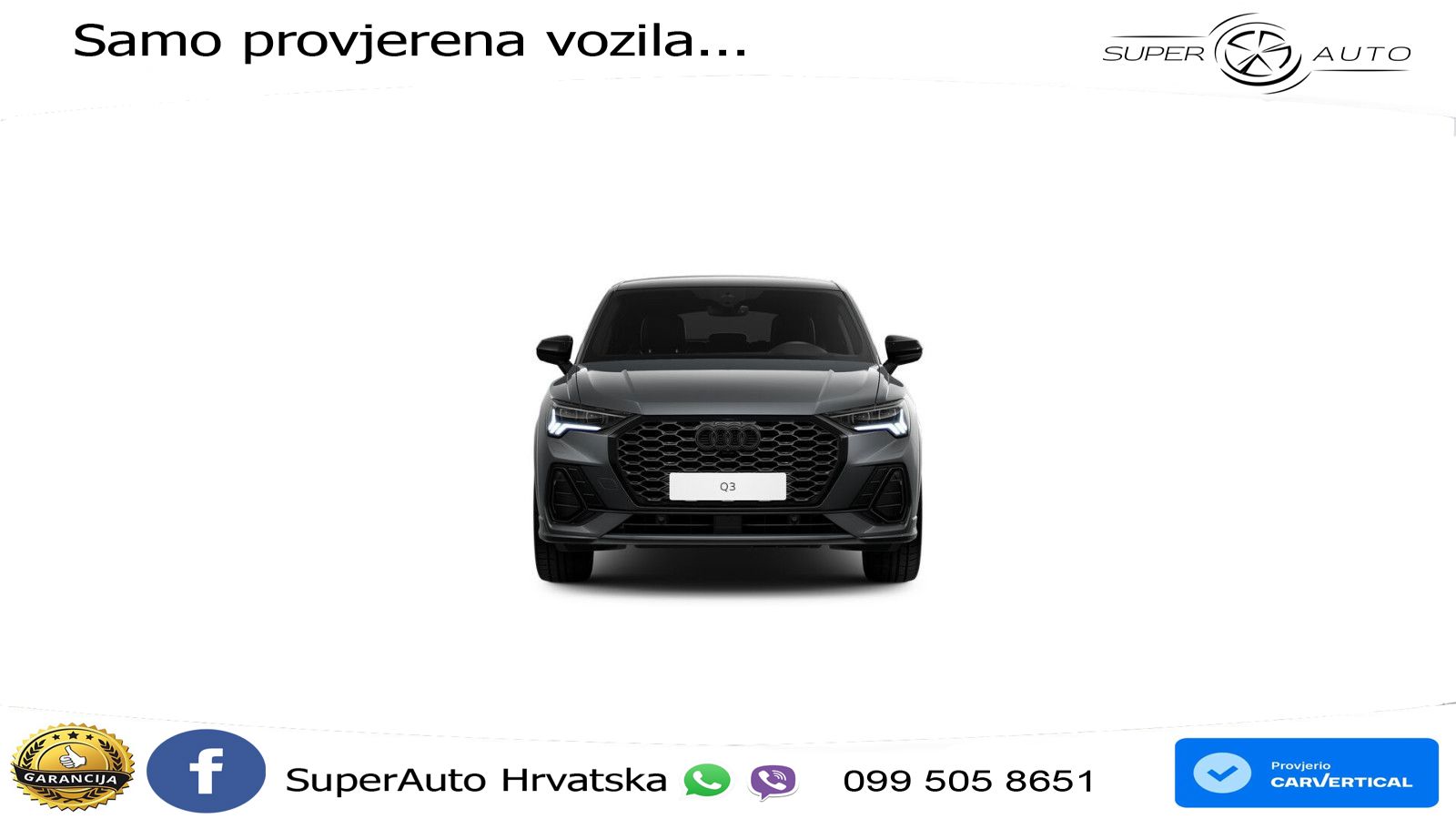 Audi Q3 Sportback 35 TFSI (150 KS) S tronic S line LED+GR SJED+ACC