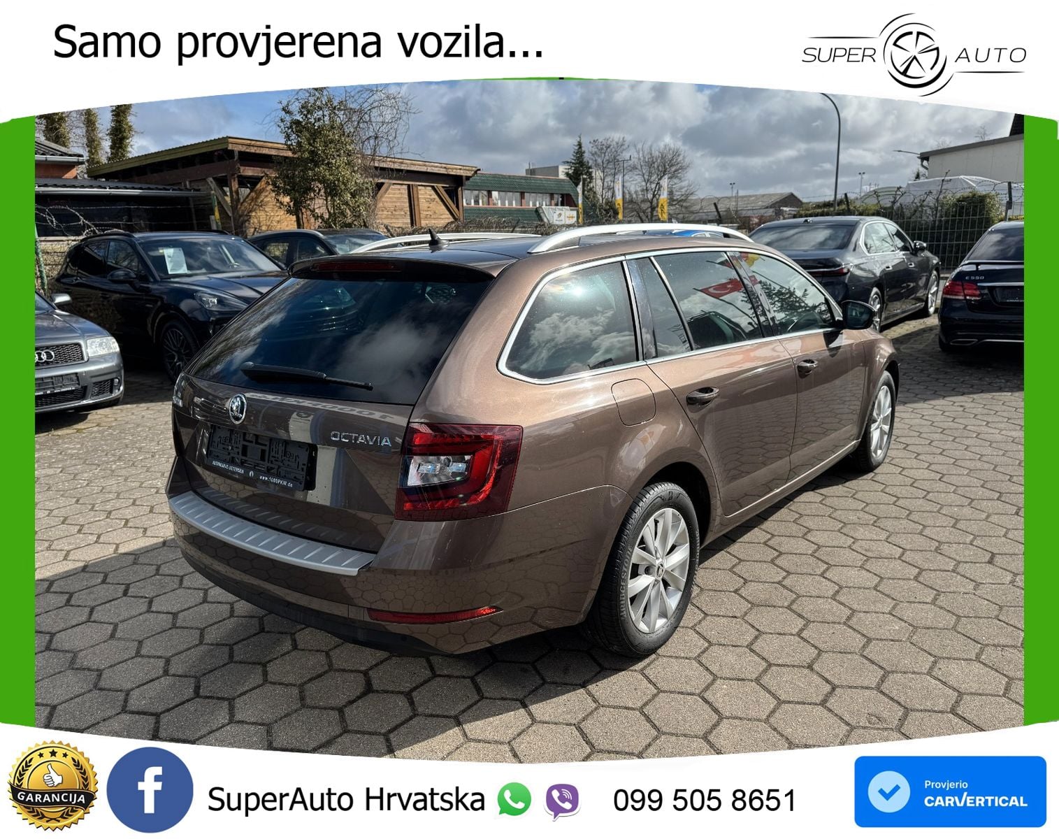 Škoda Octavia Combi 2.0 TDI (150 KS) DSG LED+GR SJED+ACC