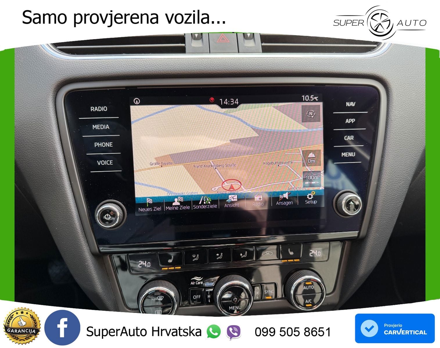 Škoda Octavia Combi 2.0 TDI (150 KS) DSG LED+GR SJED+ACC