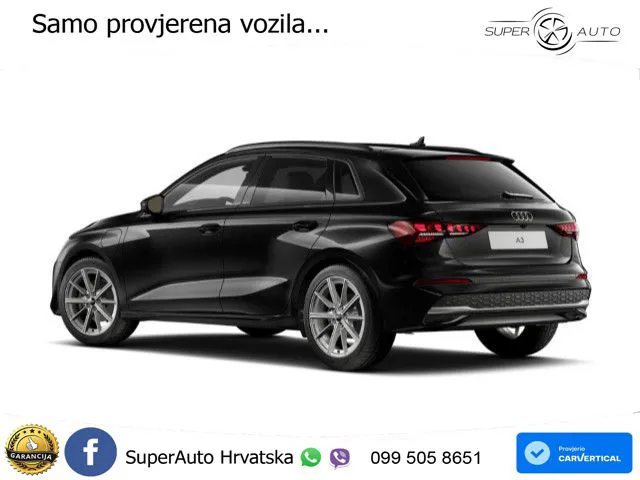 Audi A3 40 TFSIe (204 KS) S tronic LED+GR SJED+ACC