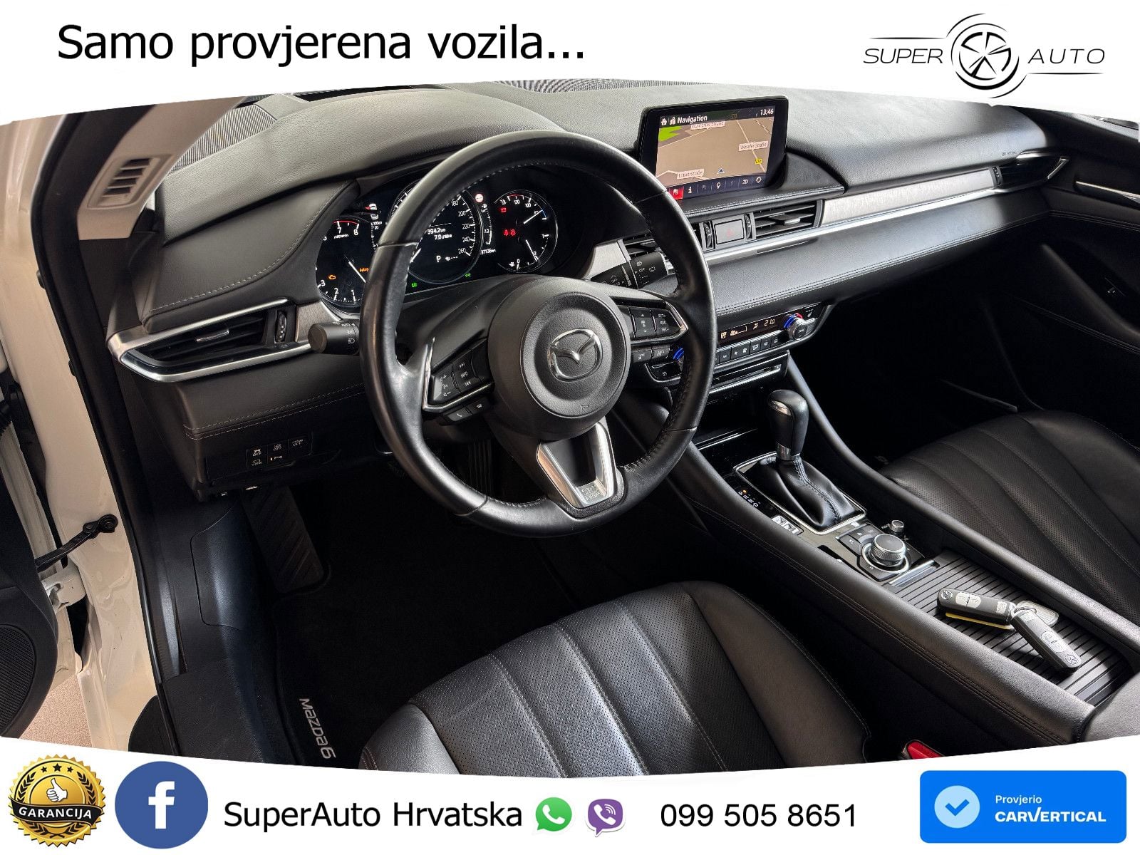 Mazda 6 Sport Combi 2.0 SKYACTIV-G (165 KS) SKYACTIV-Drive LED+GR SJED+ACC
