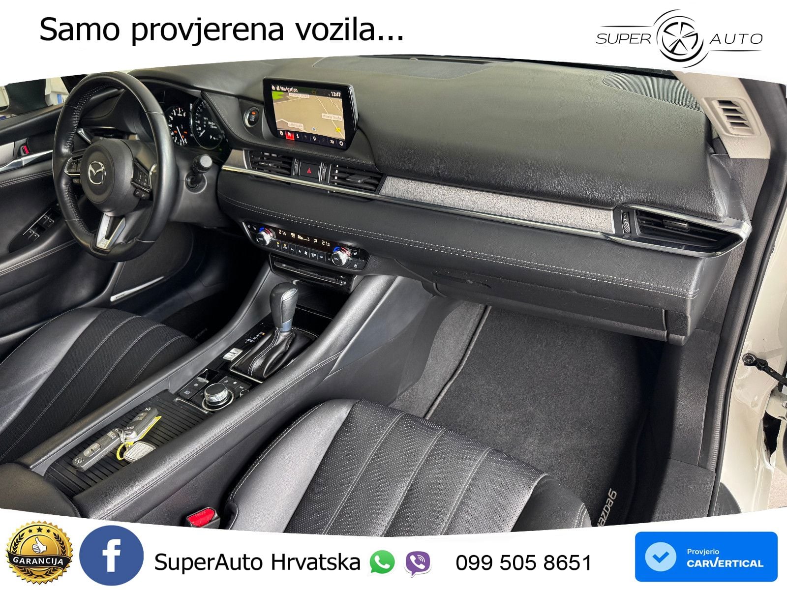 Mazda 6 Sport Combi 2.0 SKYACTIV-G (165 KS) SKYACTIV-Drive LED+GR SJED+ACC
