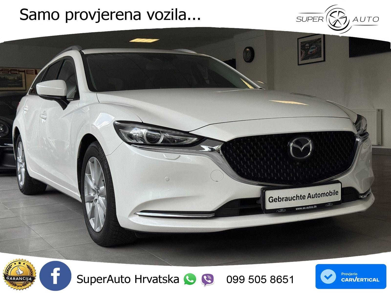 Mazda 6 Sport Combi 2.0 SKYACTIV-G (165 KS) SKYACTIV-Drive LED+GR SJED+ACC
