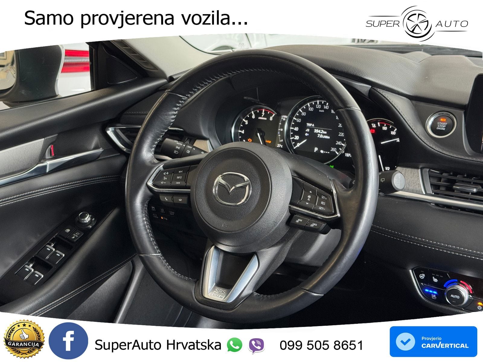 Mazda 6 Sport Combi 2.0 SKYACTIV-G (165 KS) SKYACTIV-Drive LED+GR SJED+ACC