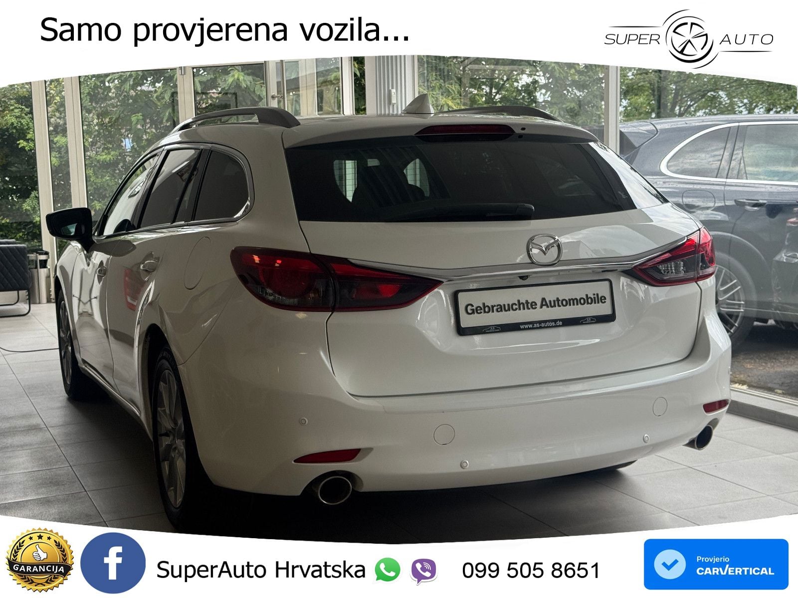 Mazda 6 Sport Combi 2.0 SKYACTIV-G (165 KS) SKYACTIV-Drive LED+GR SJED+ACC