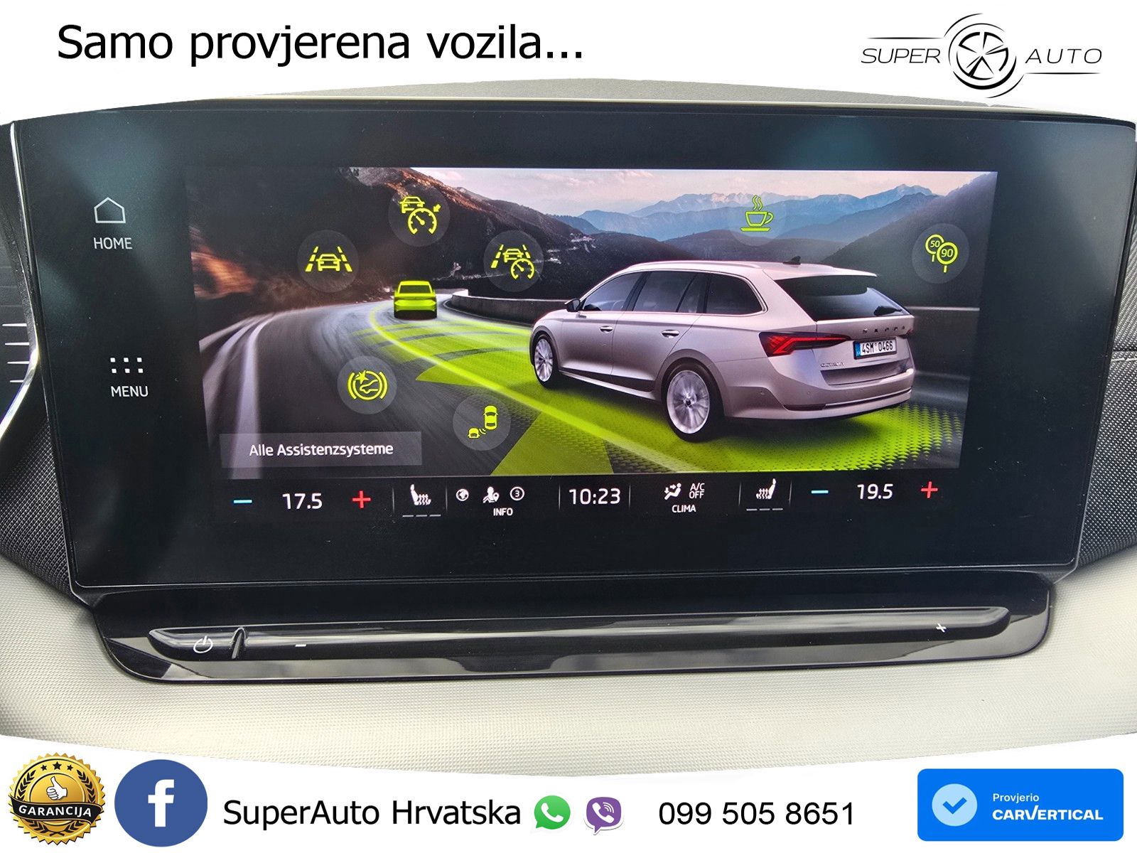 Škoda Octavia Combi 2.0 TDI (150 KS) DSG LED+GR SJED+ACC