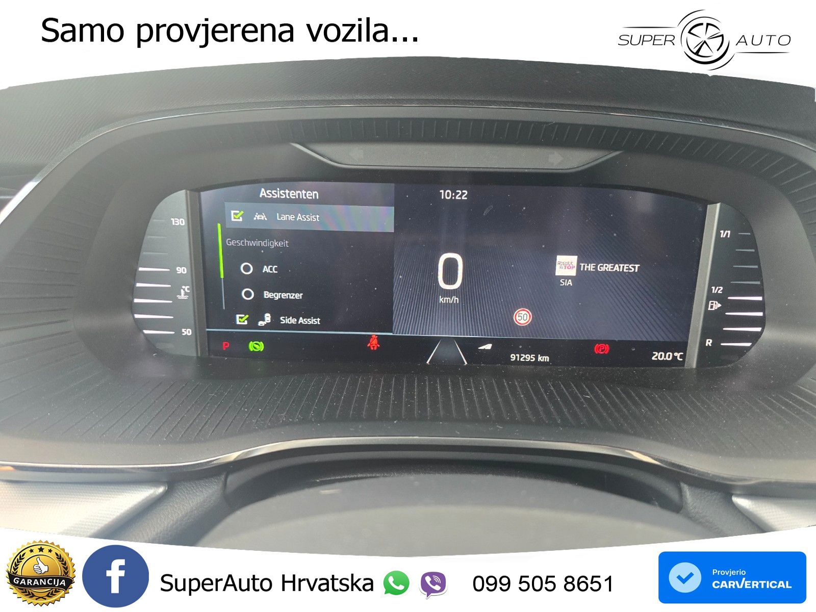 Škoda Octavia Combi 2.0 TDI (150 KS) DSG LED+GR SJED+ACC