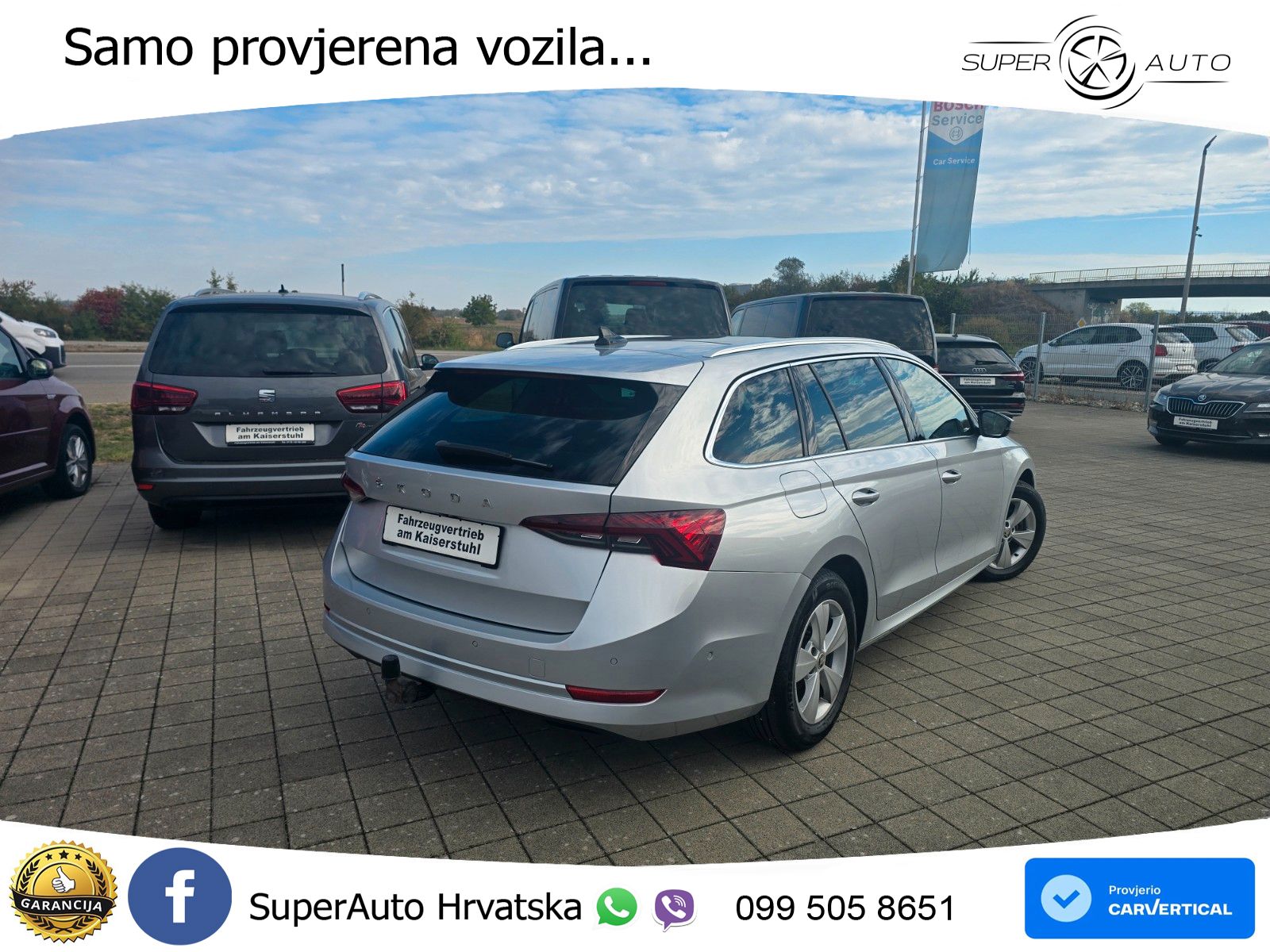 Škoda Octavia Combi 2.0 TDI (150 KS) DSG LED+GR SJED+ACC