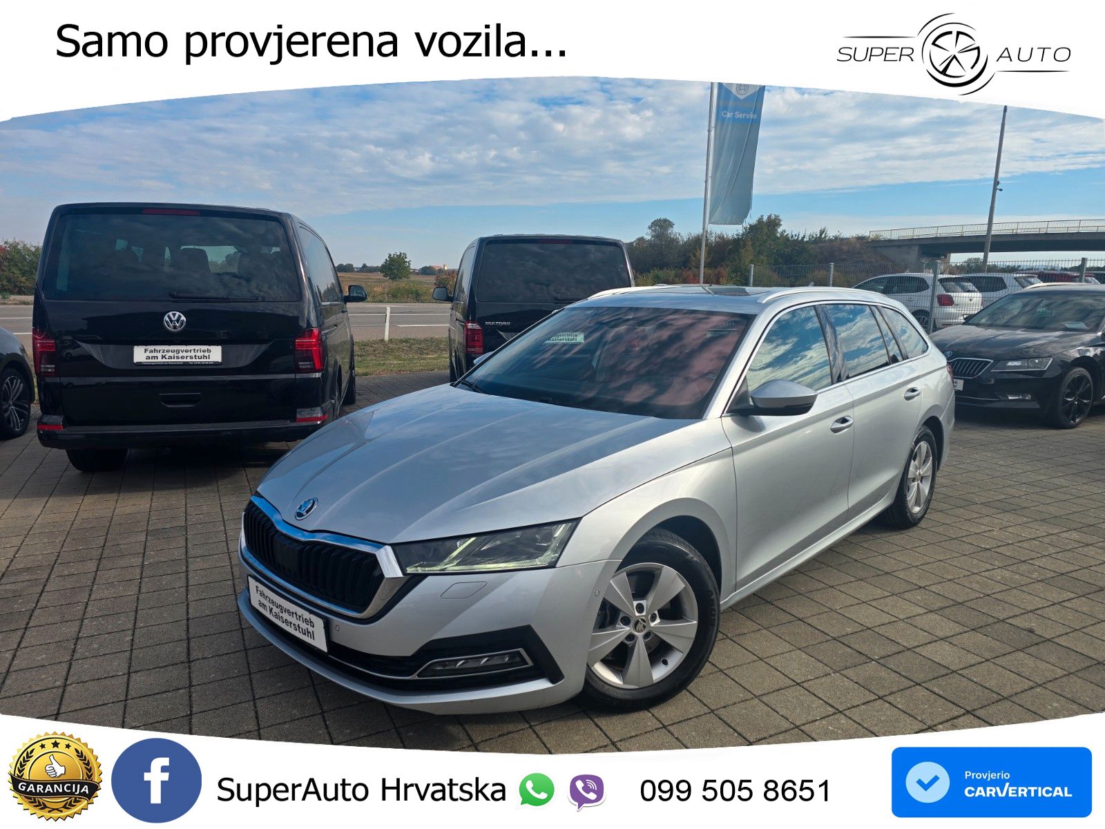 Škoda Octavia Combi 2.0 TDI (150 KS) DSG LED+GR SJED+ACC