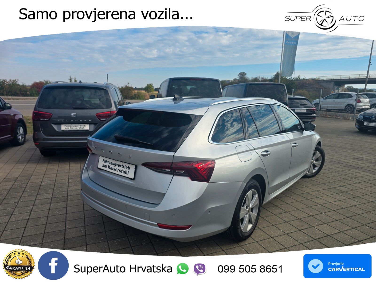Škoda Octavia Combi 2.0 TDI (150 KS) DSG LED+GR SJED+ACC