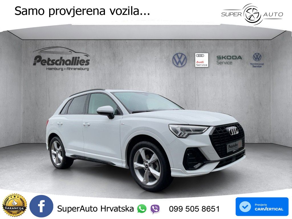 Audi Q3 35 TFSI (150 KS) S tronic S line LED+GR SJED+ACC