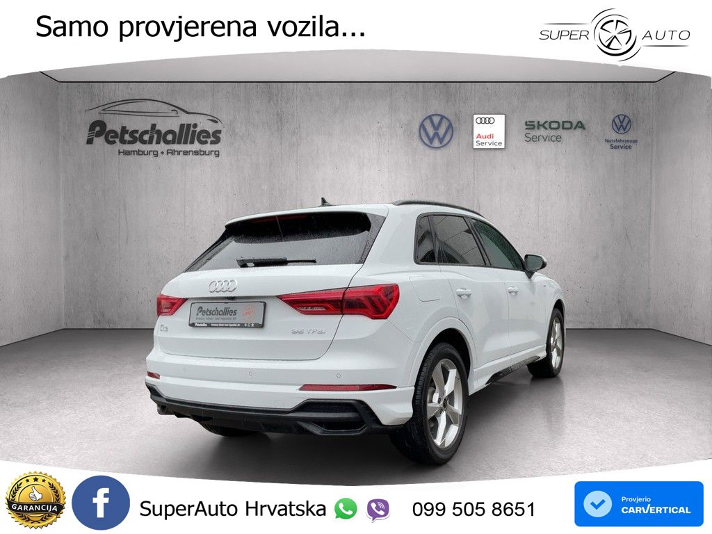 Audi Q3 35 TFSI (150 KS) S tronic S line LED+GR SJED+ACC