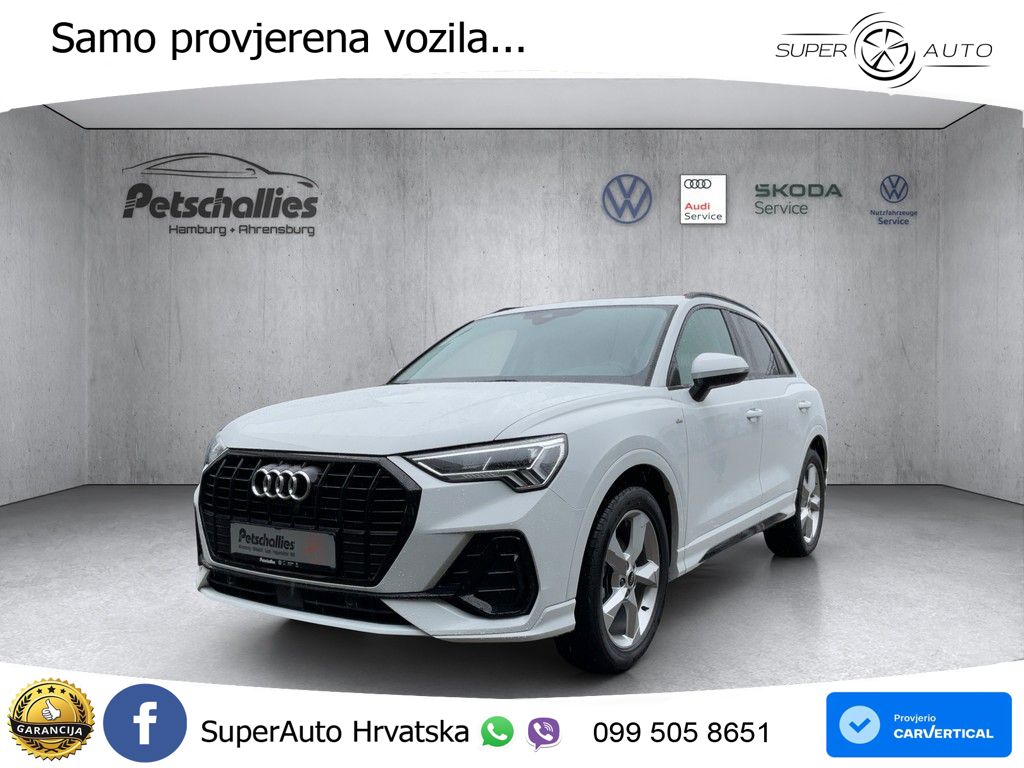 Audi Q3 35 TFSI (150 KS) S tronic S line LED+GR SJED+ACC