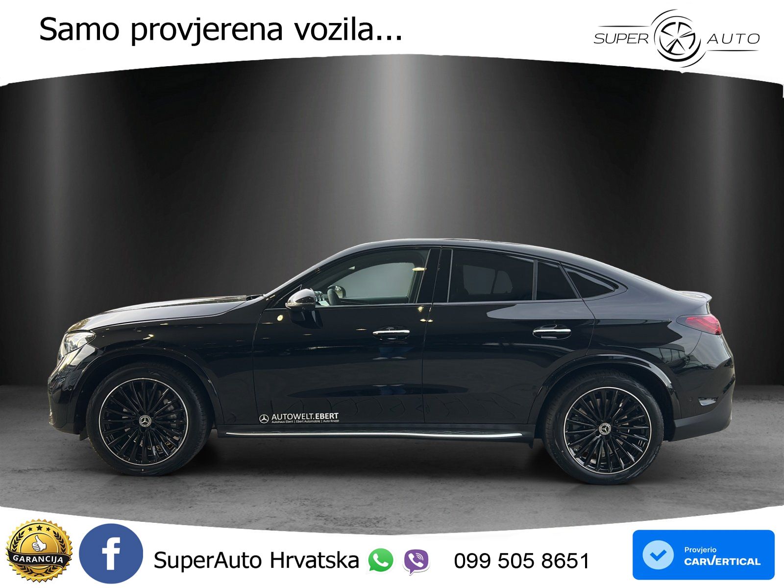 Mercedes GLC Coupe 450d (367 KS) 4MATIC 9G-TRONIC AMG ZRAČNI+ACC+GR SJED+360+PANO