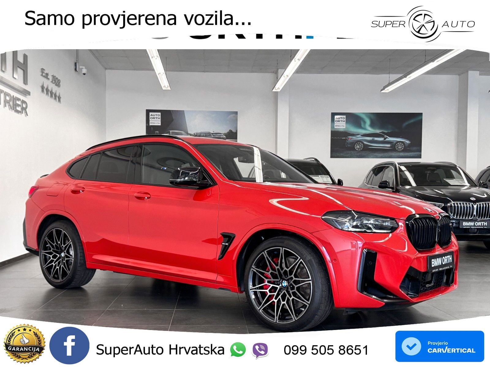 BMW X4 M Competition 3.0 (510 KS) xDrive Steptronic LED+GR SJED+ACC
