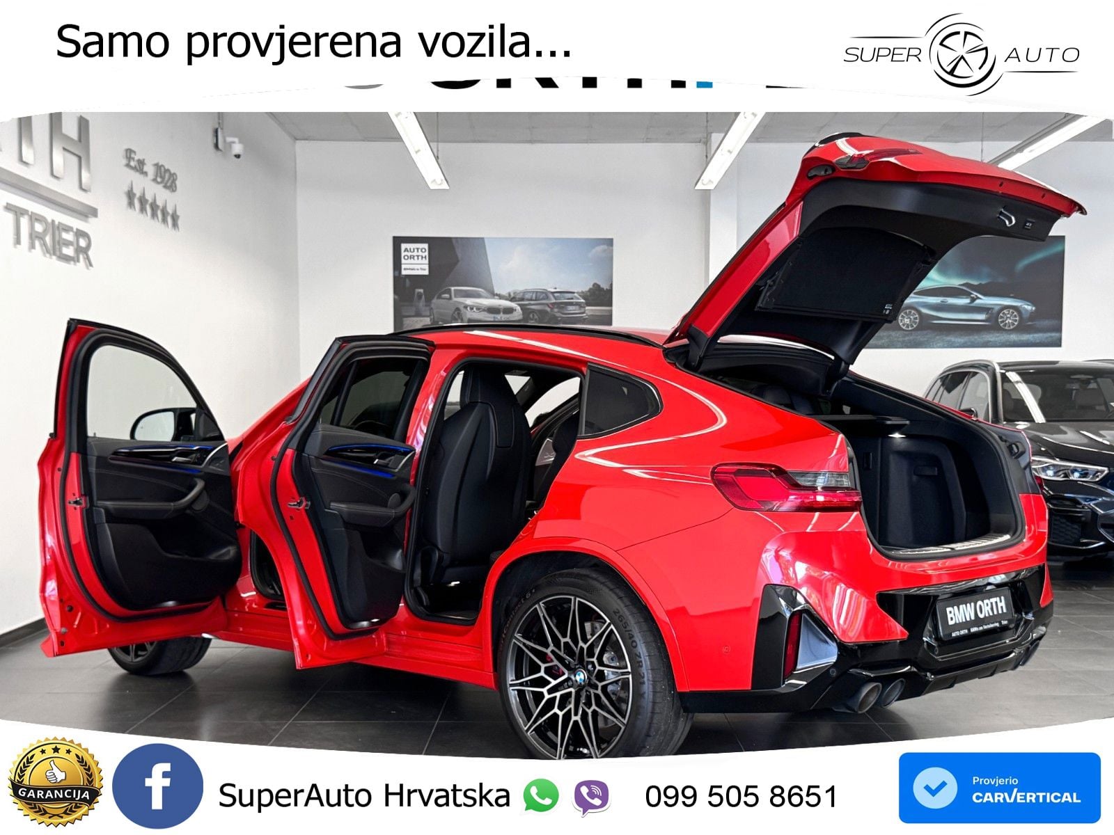 BMW X4 M Competition 3.0 (510 KS) xDrive Steptronic LED+GR SJED+ACC