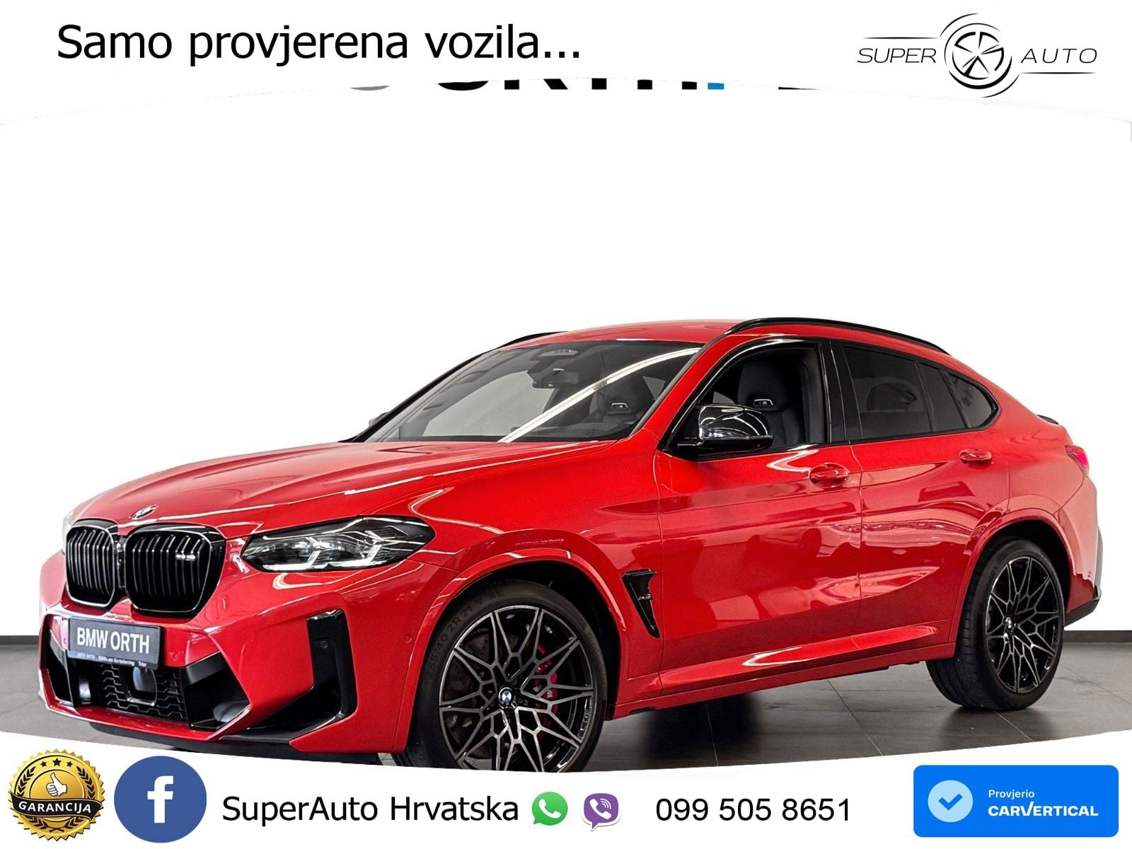BMW X4 M Competition 3.0 (510 KS) xDrive Steptronic LED+GR SJED+ACC