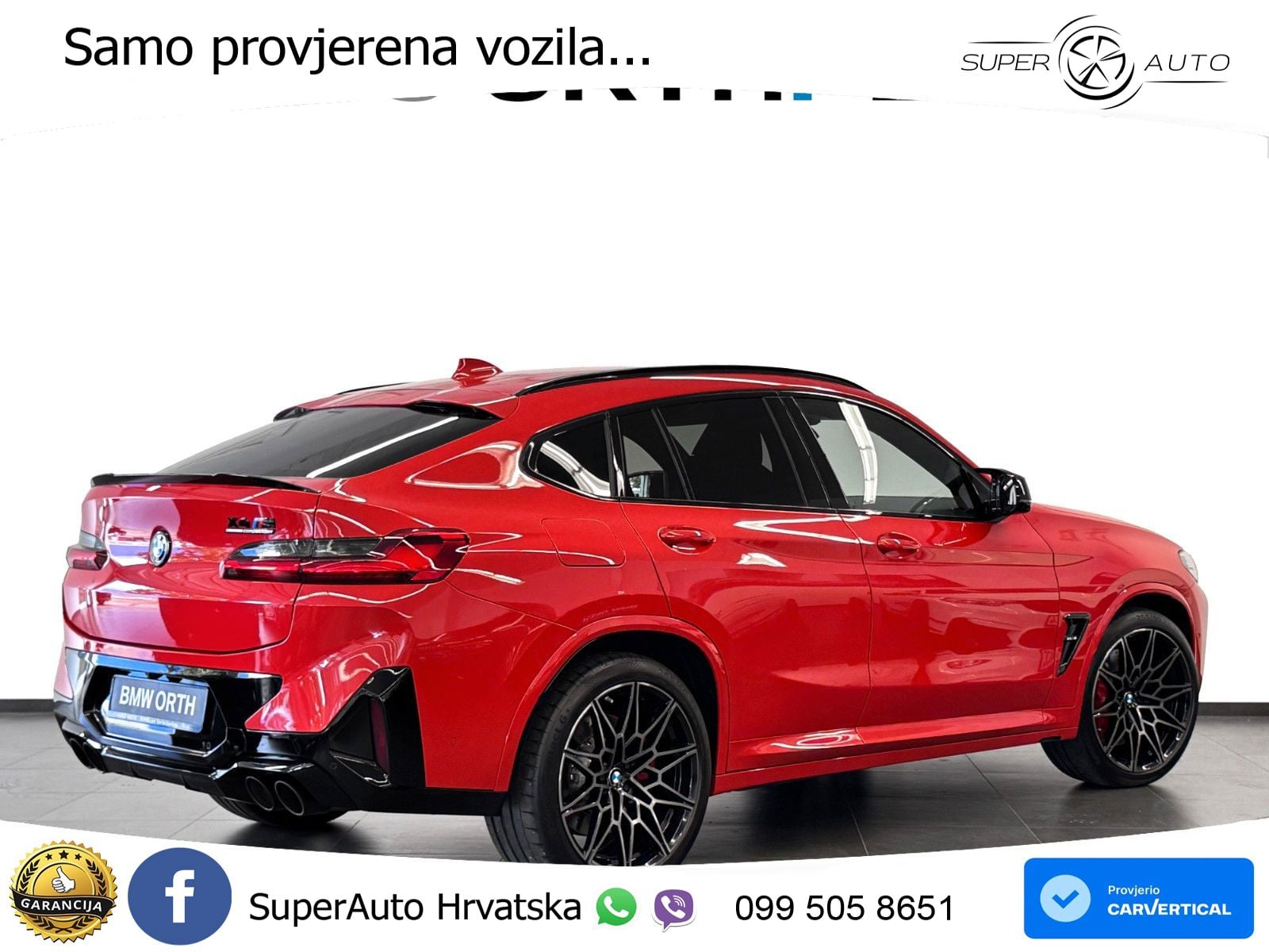 BMW X4 M Competition 3.0 (510 KS) xDrive Steptronic LED+GR SJED+ACC