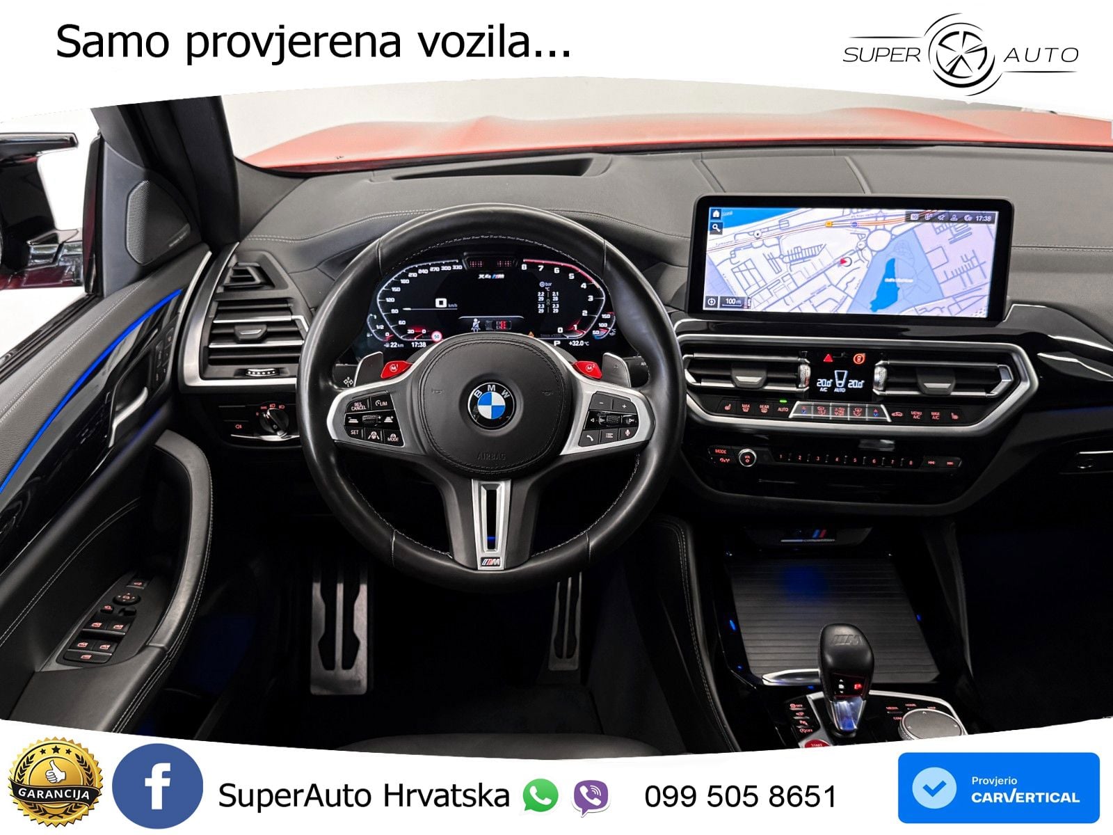 BMW X4 M Competition 3.0 (510 KS) xDrive Steptronic LED+GR SJED+ACC
