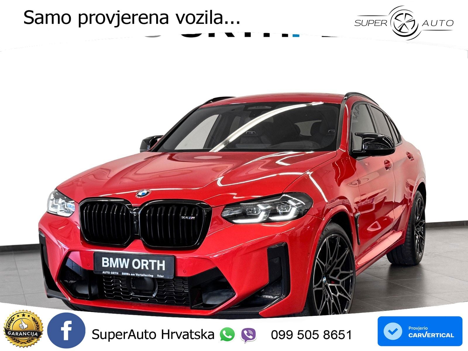 BMW X4 M Competition 3.0 (510 KS) xDrive Steptronic LED+GR SJED+ACC