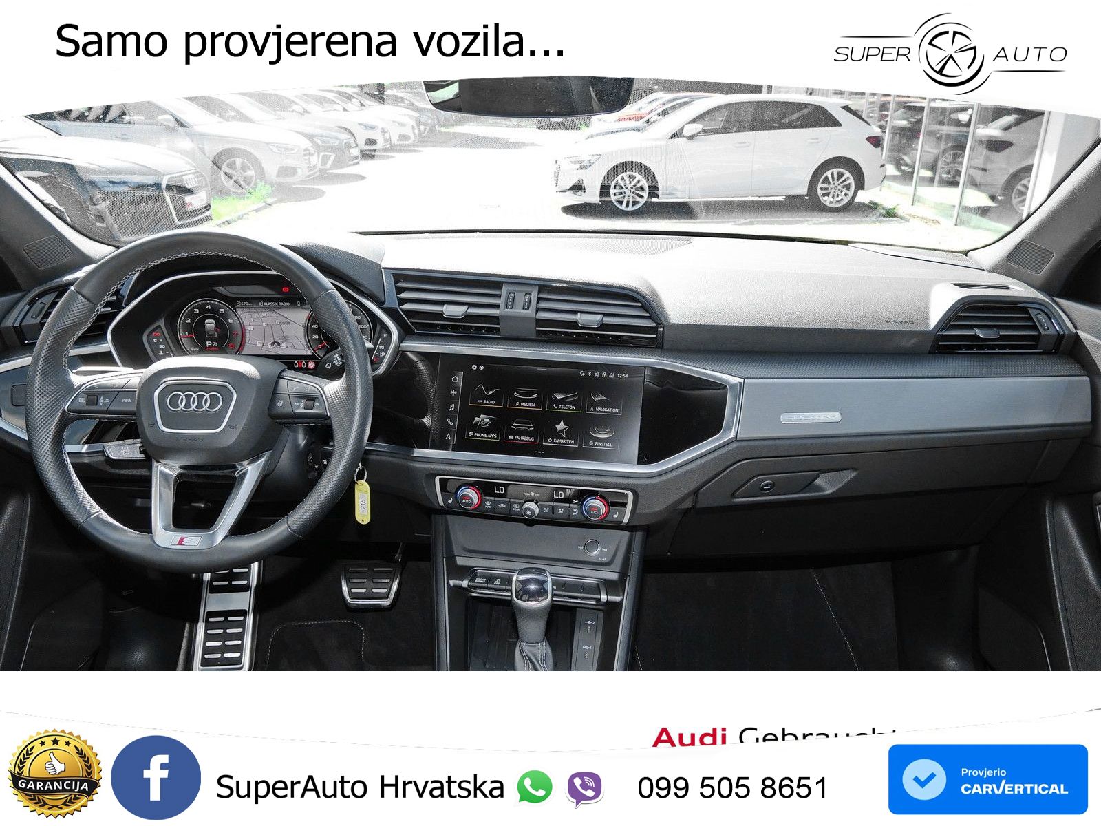 Audi Q3 II Sportback 45 TFSI (245 KS) quattro S tronic S line MATRIX+GR SJED+KAM