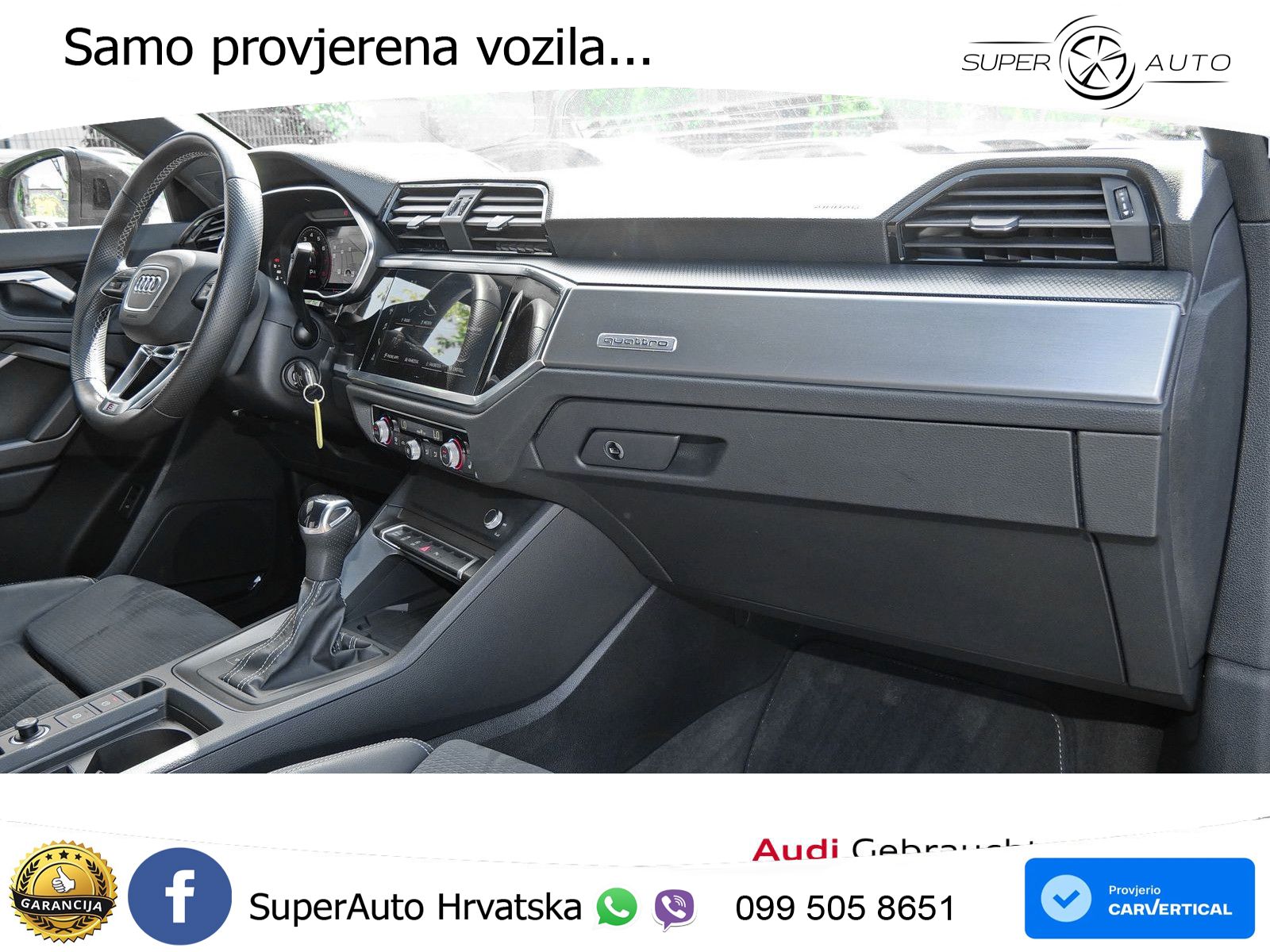 Audi Q3 II Sportback 45 TFSI (245 KS) quattro S tronic S line MATRIX+GR SJED+KAM