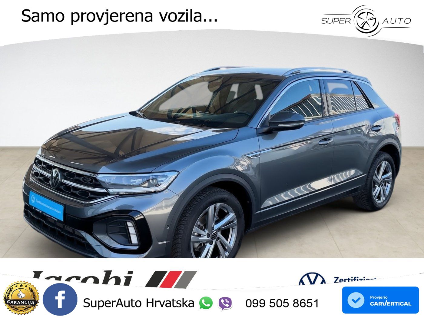 Volkswagen T-Roc 1.5 TSI (150 KS) DSG LED+GR SJED+ACC