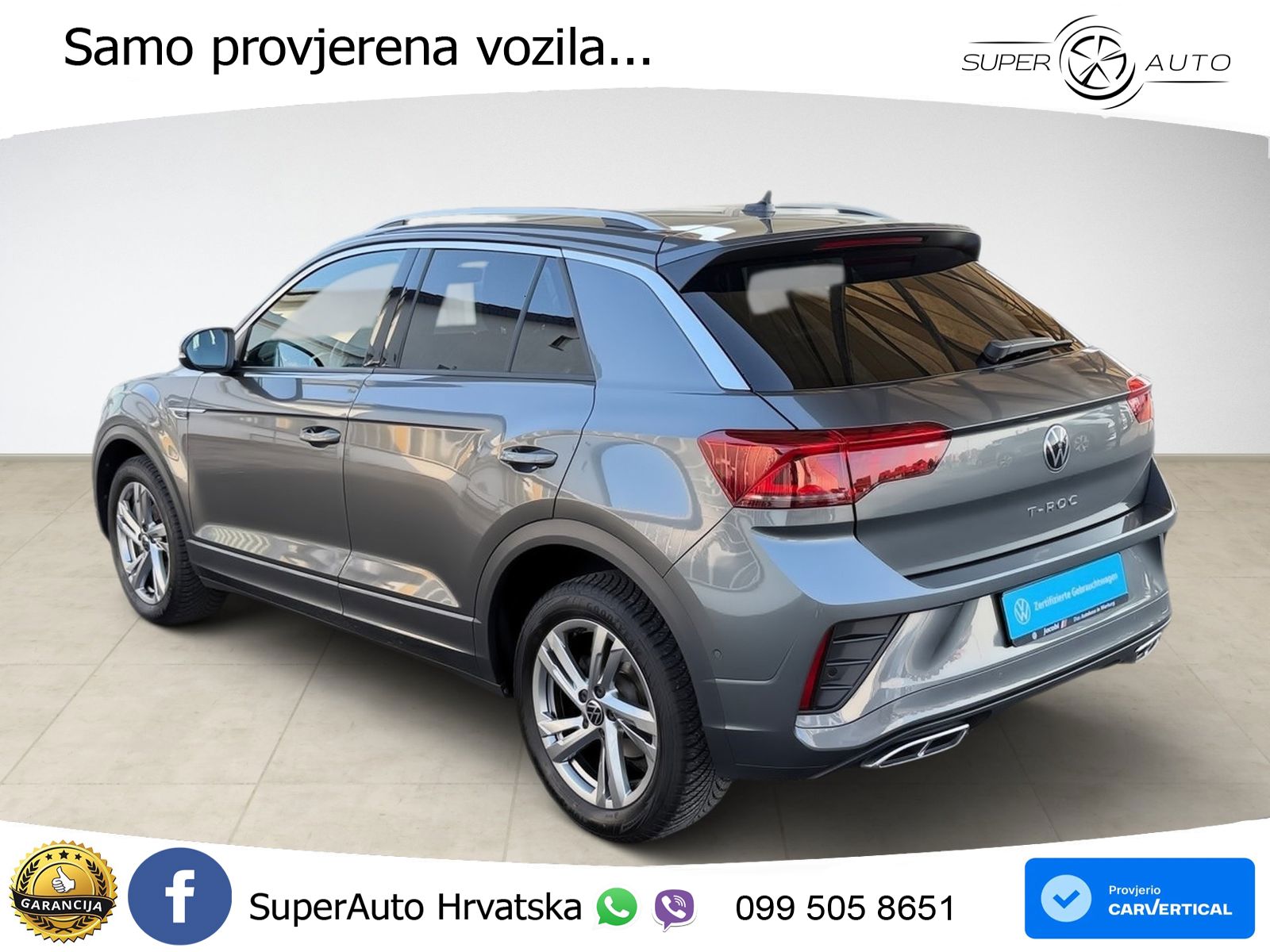 Volkswagen T-Roc 1.5 TSI (150 KS) DSG LED+GR SJED+ACC