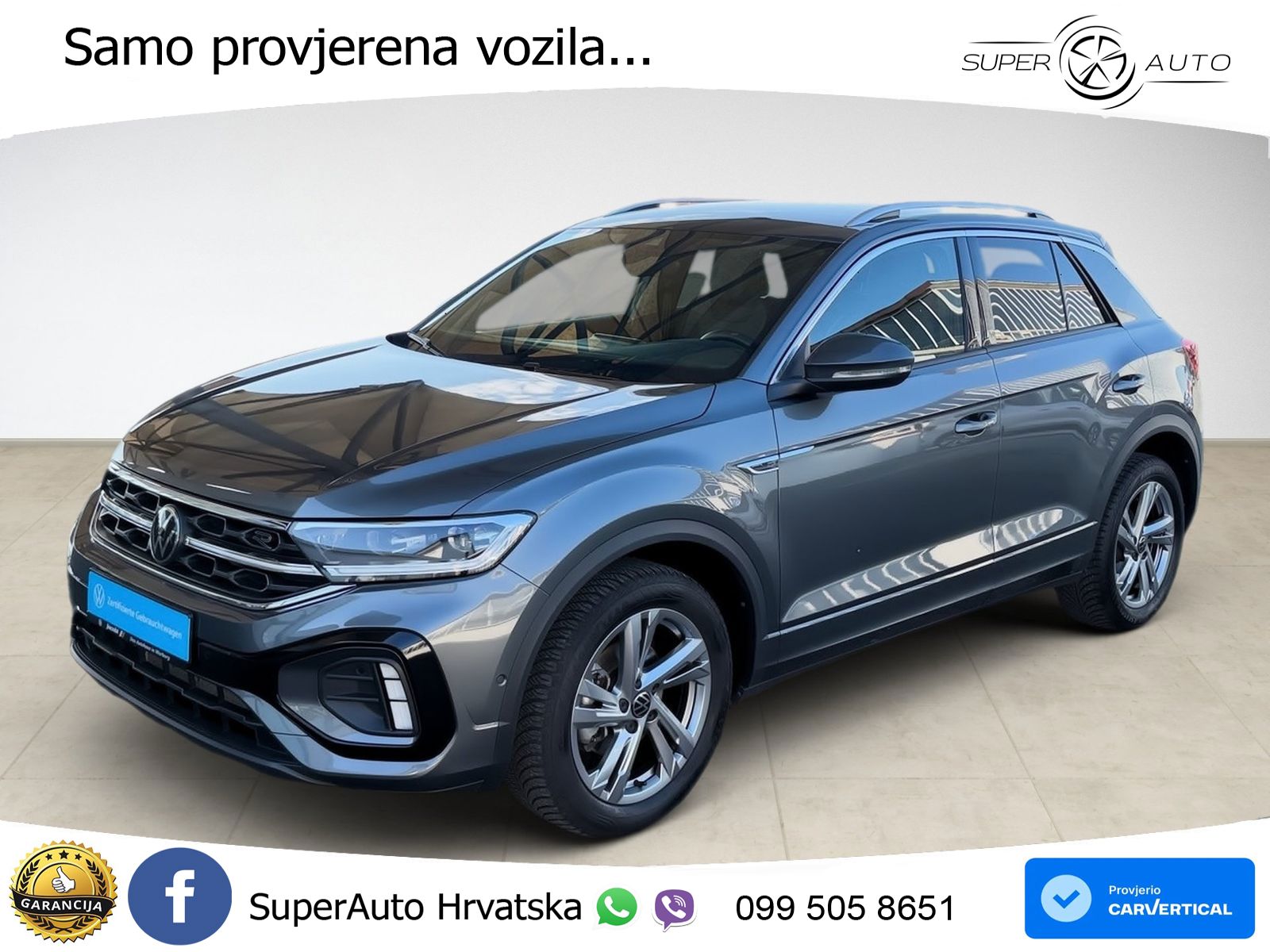 Volkswagen T-Roc 1.5 TSI (150 KS) DSG LED+GR SJED+ACC