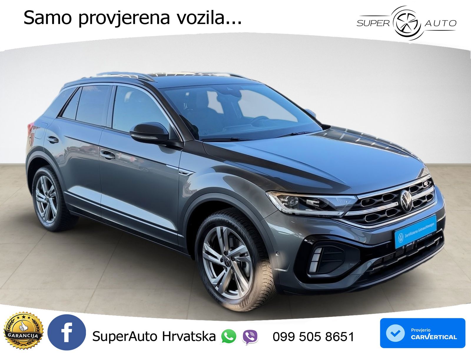 Volkswagen T-Roc 1.5 TSI (150 KS) DSG LED+GR SJED+ACC