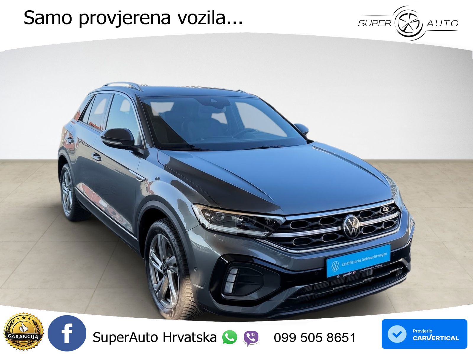 Volkswagen T-Roc 1.5 TSI (150 KS) DSG LED+GR SJED+ACC