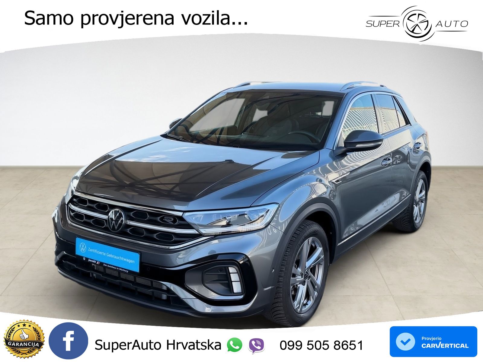 Volkswagen T-Roc 1.5 TSI (150 KS) DSG LED+GR SJED+ACC