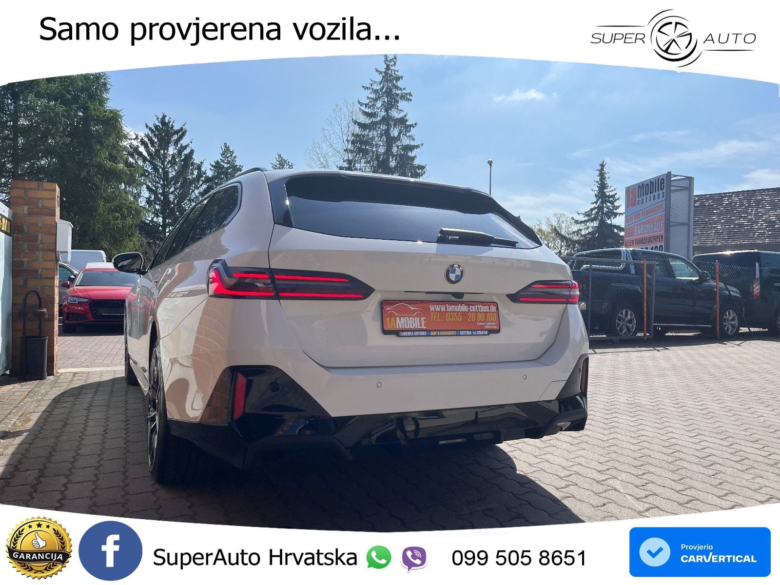 BMW 520d Touring (197 KS) Steptronic M Sport LED+GR SJED+ACC