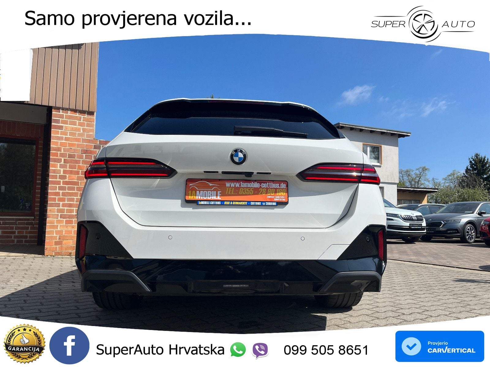 BMW 520d Touring (197 KS) Steptronic M Sport LED+GR SJED+ACC