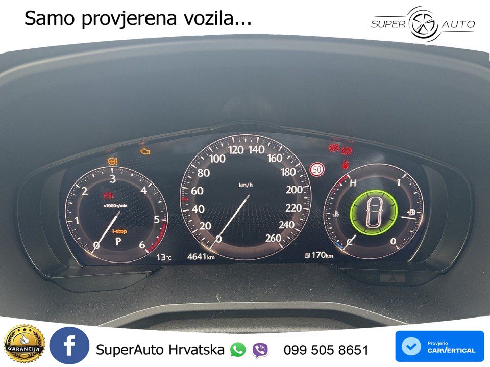 Mazda CX-60 3.3 e-Skyactiv D (254 KS) AWD Automatic LED+ACC