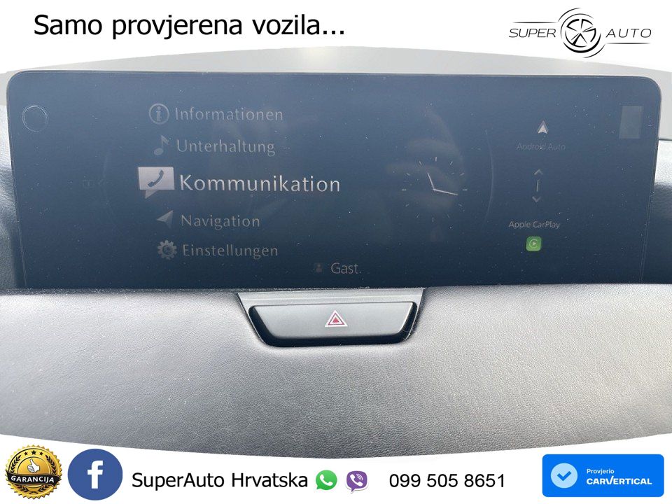 Mazda CX-60 3.3 e-Skyactiv D (254 KS) AWD Automatic LED+ACC
