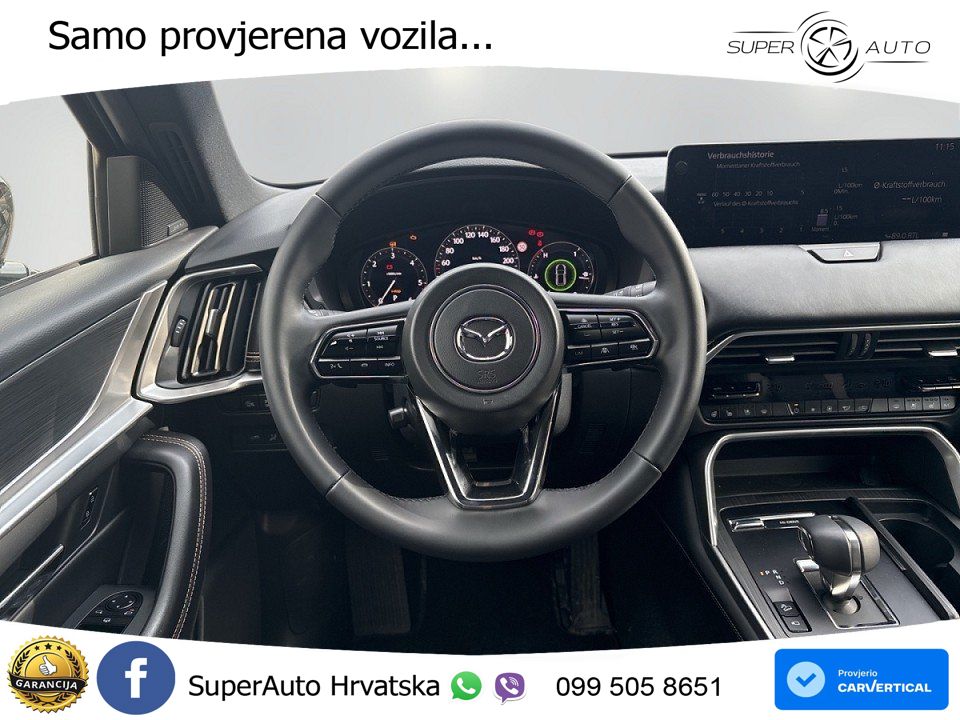 Mazda CX-60 3.3 e-Skyactiv D (254 KS) AWD Automatic LED+ACC