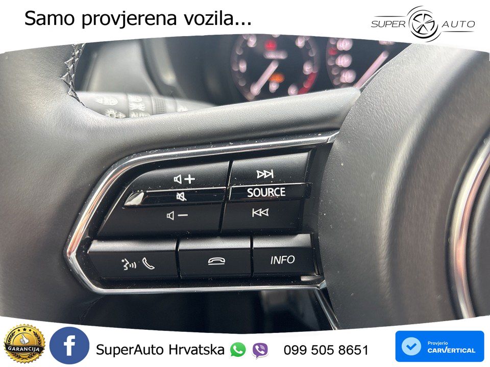 Mazda CX-60 3.3 e-Skyactiv D (254 KS) AWD Automatic LED+ACC
