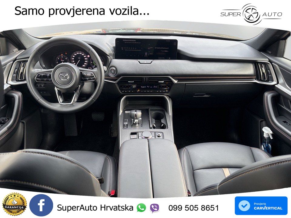 Mazda CX-60 3.3 e-Skyactiv D (254 KS) AWD Automatic LED+ACC