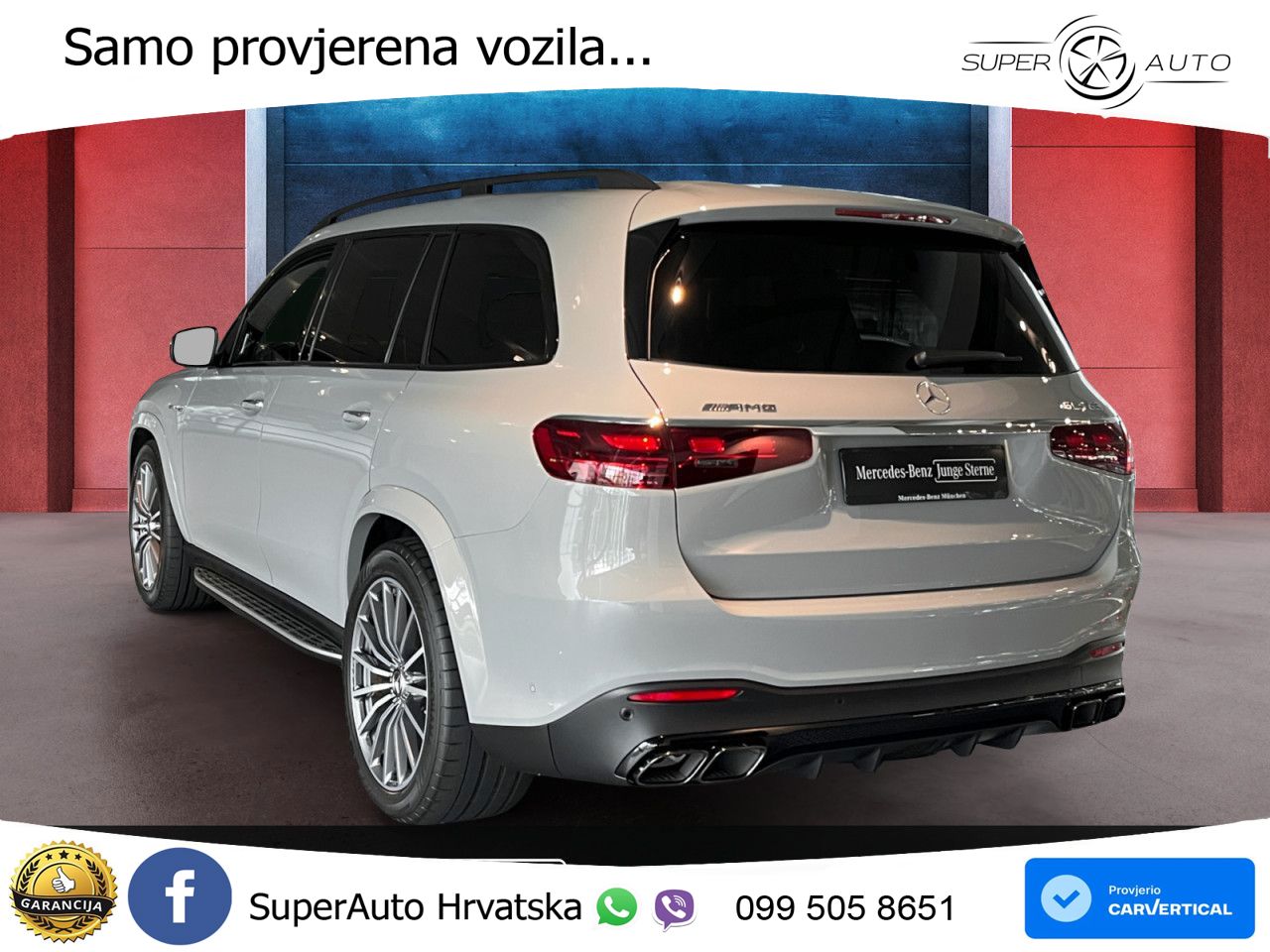 Mercedes-Benz GLS AMG GLS 63 V8 EQ Boost 4MATIC+ AMG SPEEDSHIFT TCT 9G LED+GR SJED+ACC
