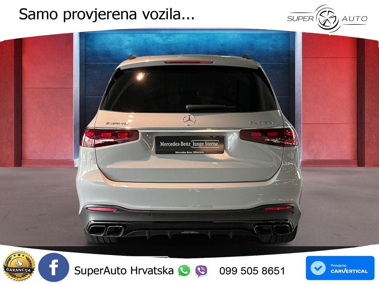 Mercedes-Benz GLS AMG GLS 63 V8 EQ Boost 4MATIC+ AMG SPEEDSHIFT TCT 9G LED+GR SJED+ACC