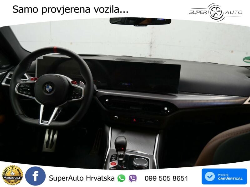 BMW M4 Competition 3.0 (510 KS) Steptronic LED+GR SJED+ACC