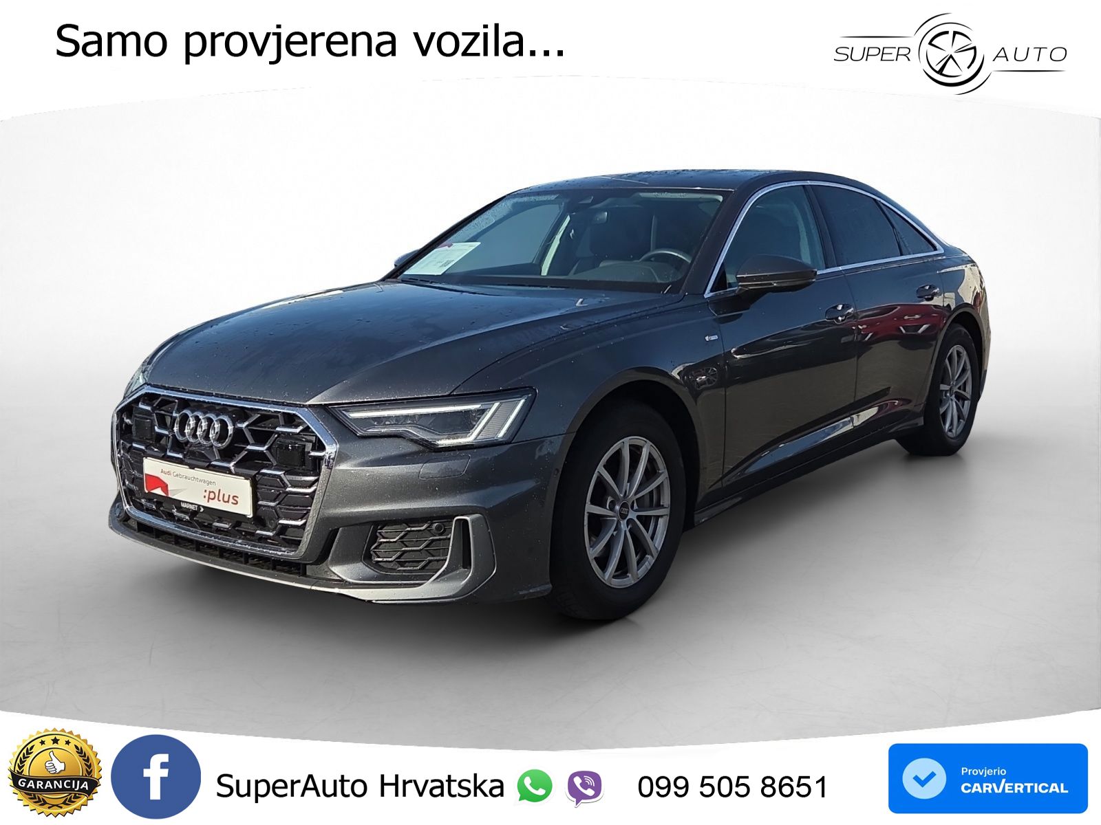 Audi A6 40 TDI (204 KS) S tronic S line MATRIX+GR SJED+KAM