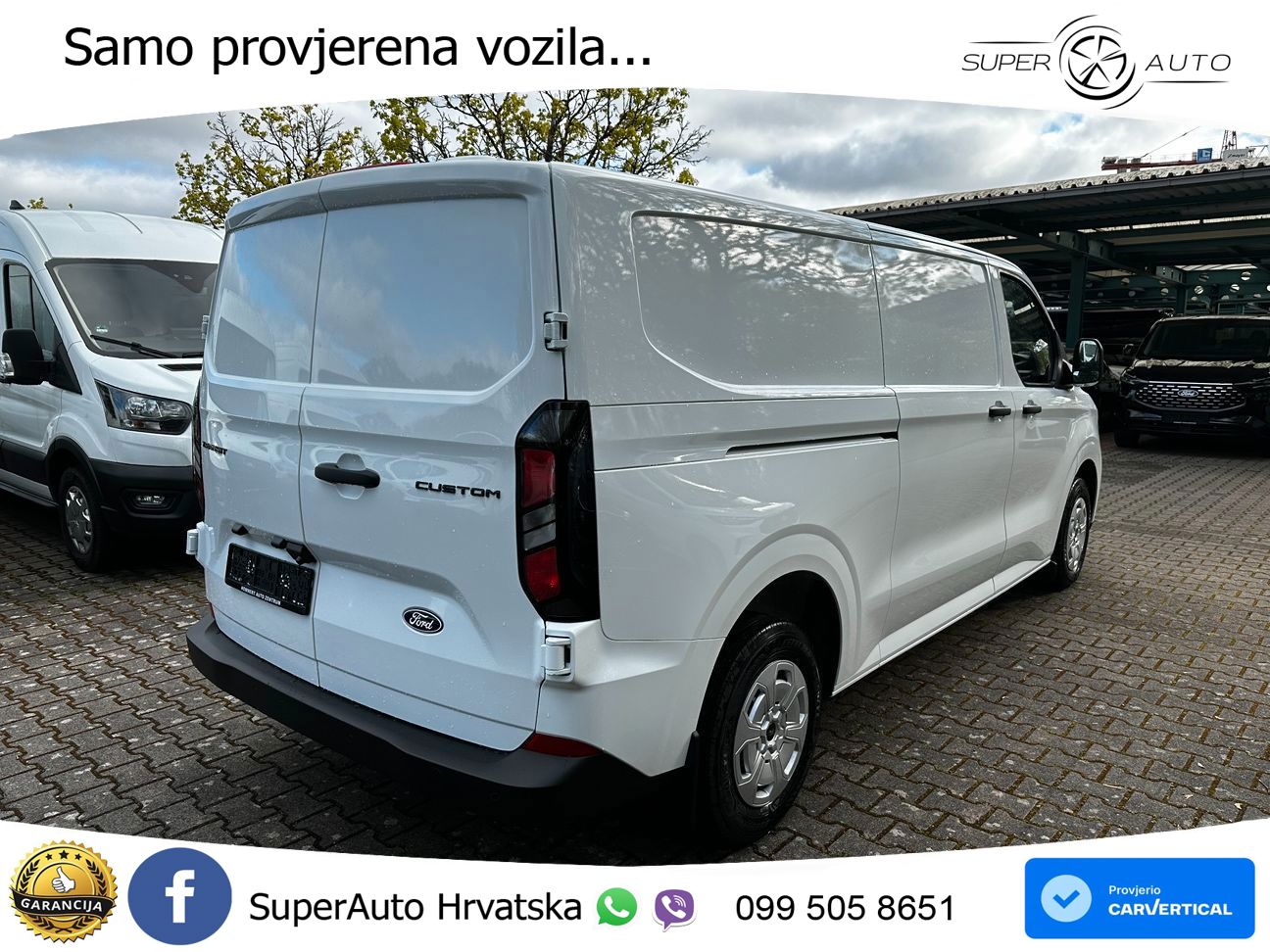 Ford Transit Custom Kasten Trend 320 L2 KLIMA*PDC*CAM 150 KS